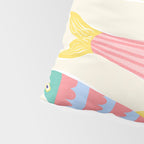  Catch of the Day - Playful Retro Sardine in fun stripes and dots Pillow Sham Gallery Image 4