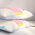 Catch of the Day - Playful Retro Sardine in fun stripes and dots Pillow Sham Gallery Image 3