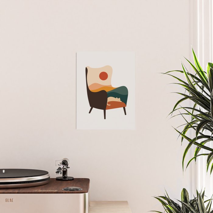 Cat Landscape 75 Poster Gallery Image 2