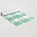 Green Gingham  Yoga Mat Gallery Image 2