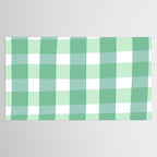 Green Gingham  Tablecloth Gallery Image 2