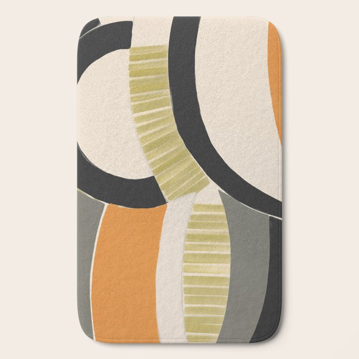 Stripes and Shapes II Bath Mat Gallery Image 2