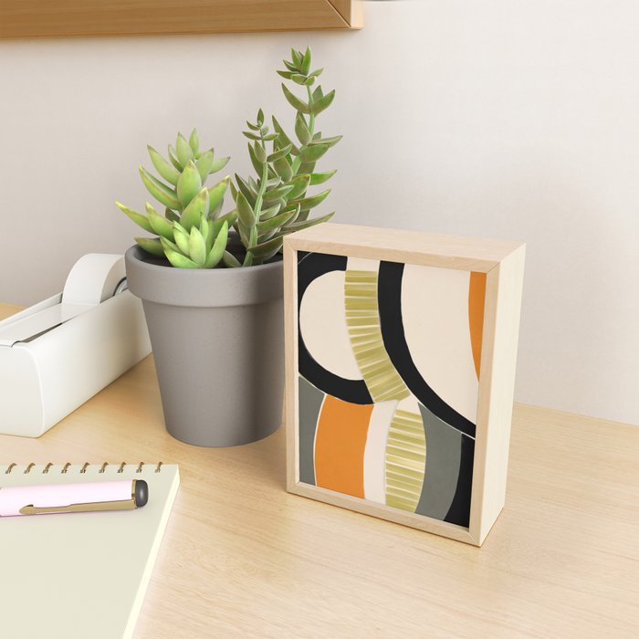 Stripes and Shapes II Mini Art Print Gallery Image 2