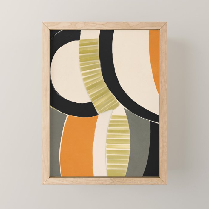 Stripes and Shapes II Mini Art Print Gallery Image 1