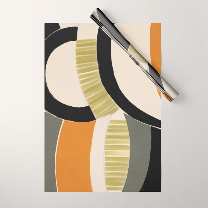 Stripes and Shapes II Wrapping Paper Gallery Image 1