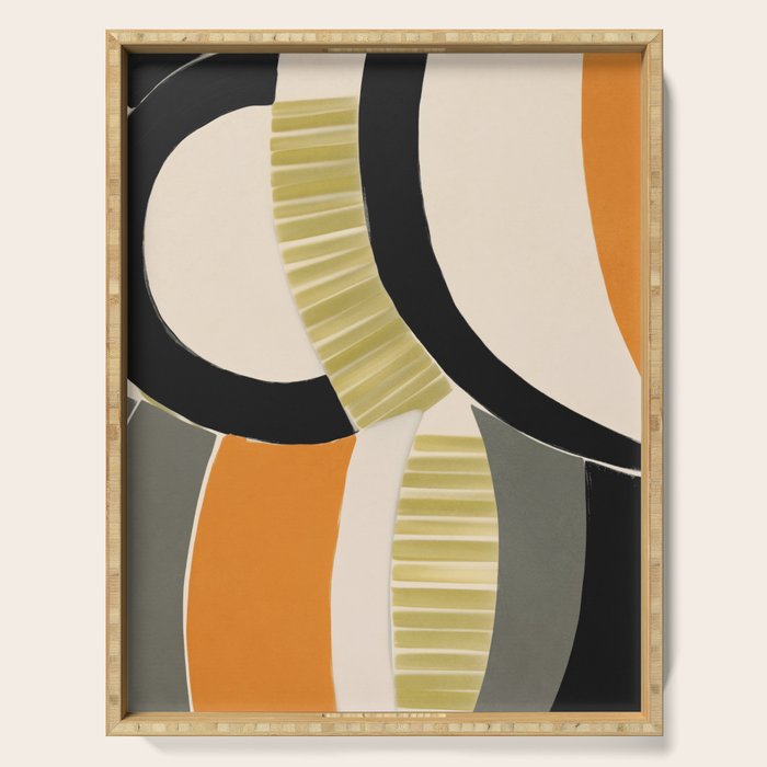Stripes and Shapes II Serving Tray Gallery Image 1