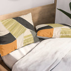 Stripes and Shapes II Pillow Sham Gallery Image 2