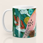 Festive Winter turtle Doves Coffee Mug Gallery Image 3