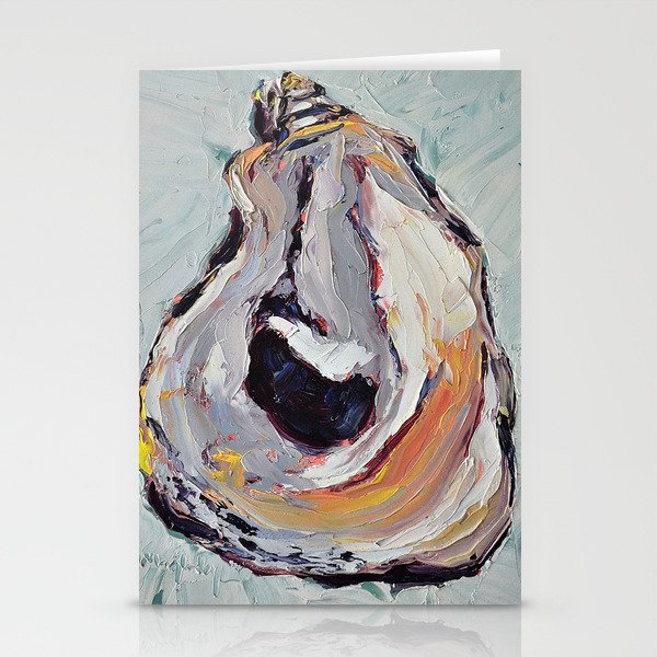 Oyster shell Stationery Card Gallery Image 1