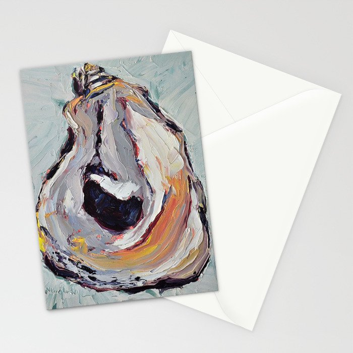 Oyster shell Stationery Card Gallery Image 2