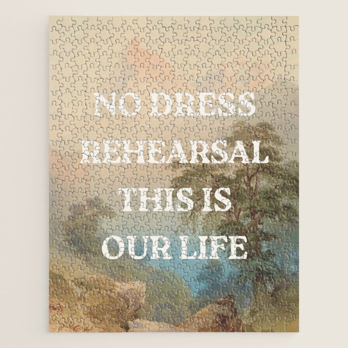 No Dress Rehearsal Jigsaw Puzzle Gallery Image 1