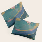 "You Are Worthy" Midnight Background Pillow Sham Gallery Image 3