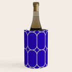 Mod Pods Pattern in Cobalt Blue and Beige Wine Chiller Gallery Image 3