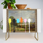 Thrift Store Landscape with a Color Test Credenza Gallery Image 1