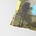 Thrift Store Landscape with a Color Test Pillow Sham Gallery Image 4