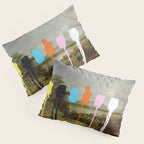 Thrift Store Landscape with a Color Test Pillow Sham Gallery Image 3
