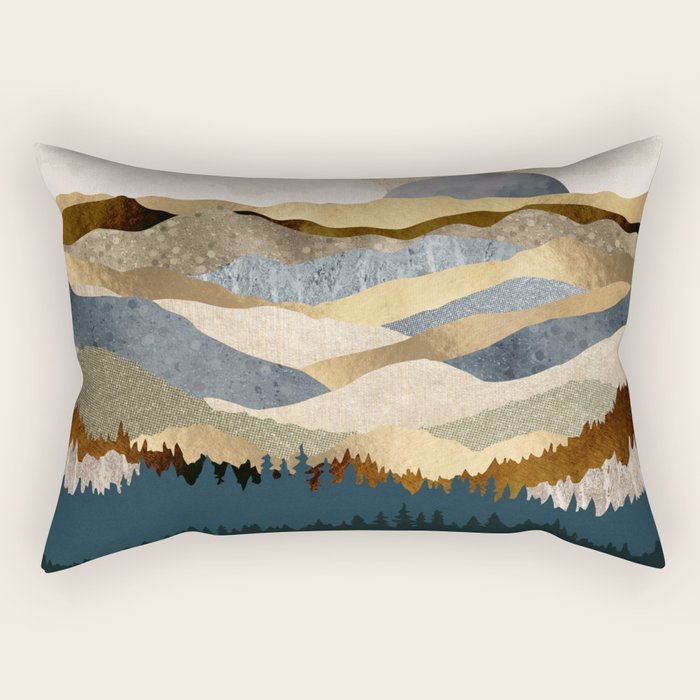 Golden Vista Rectangular Pillow Gallery Image 2
