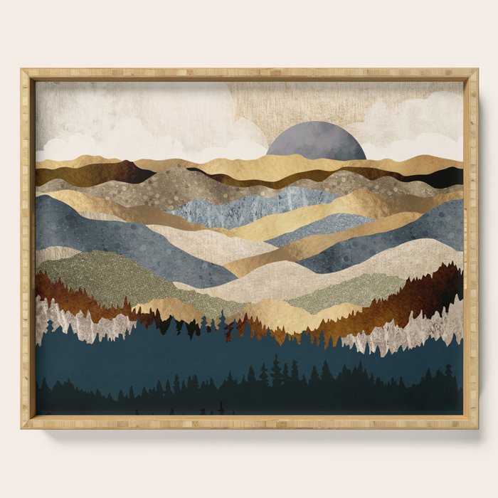 Golden Vista Serving Tray Gallery Image 1