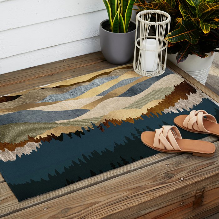 Golden Vista Outdoor Rug Gallery Image 2