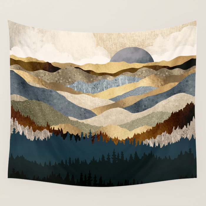 Golden Vista Wall Tapestry Gallery Image 4