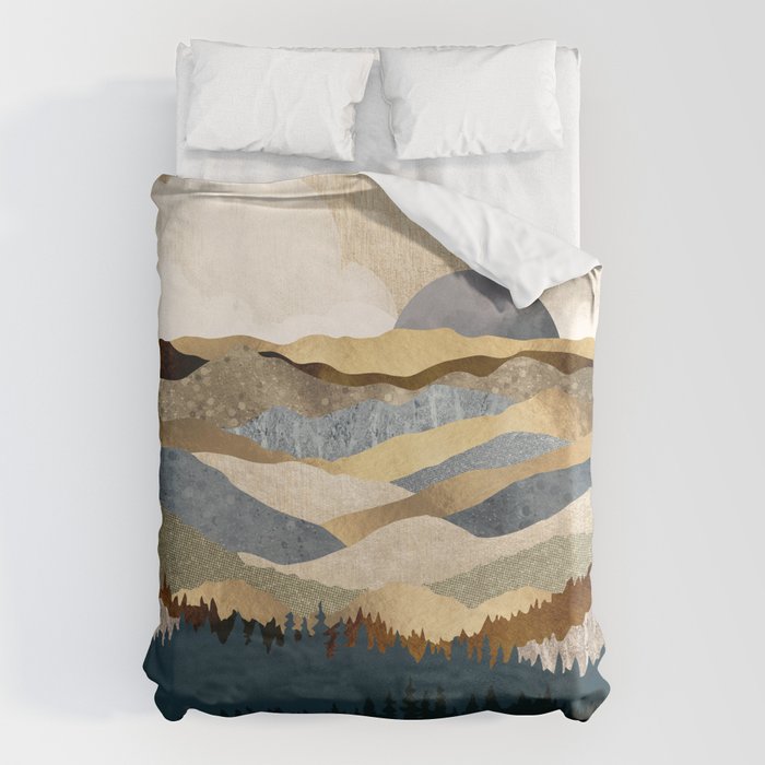 Golden Vista Duvet Cover Gallery Image 1
