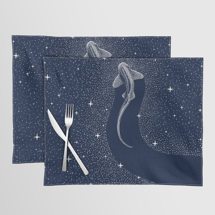 Leopard Shark in Cosmos Placemat Gallery Image 1