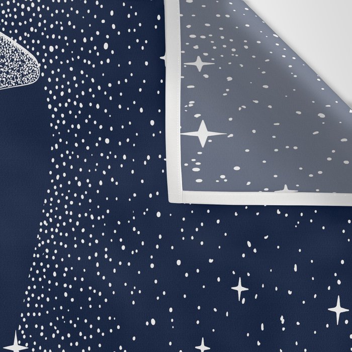 Leopard Shark in Cosmos Wall Tapestry Gallery Image 3