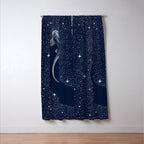 Leopard Shark in Cosmos Window Curtain Gallery Image 3