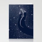 Leopard Shark in Cosmos Stationery Card Gallery Image 2