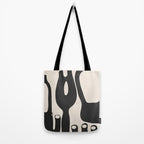 Abstract Art Minimal Vases Tote Bag Gallery Image 2