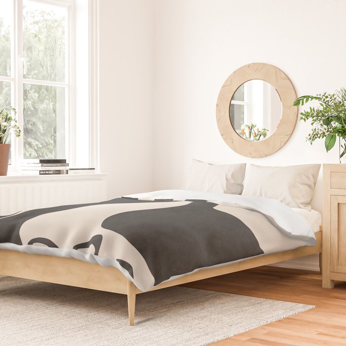 Abstract Art Minimal Vases Duvet Cover Gallery Image 2