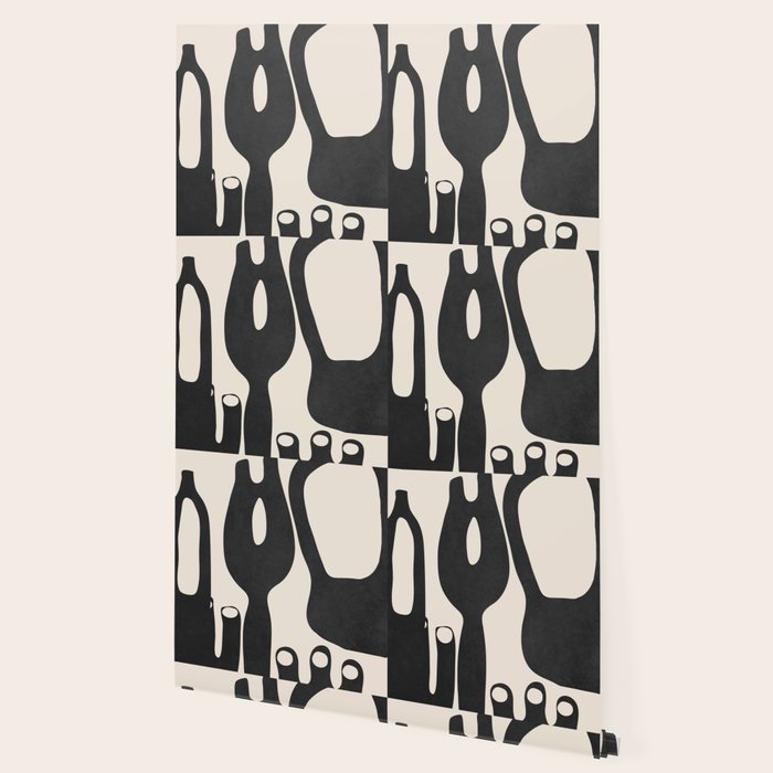 Abstract Art Minimal Vases Wallpaper Gallery Image 2