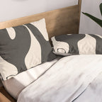 Abstract Art Minimal Vases Pillow Sham Gallery Image 2