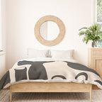 Abstract Art Minimal Vases Duvet Cover Gallery Image 3