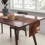 Faux Cowhide Leather [ii.2021] Table Runner Gallery Image 2
