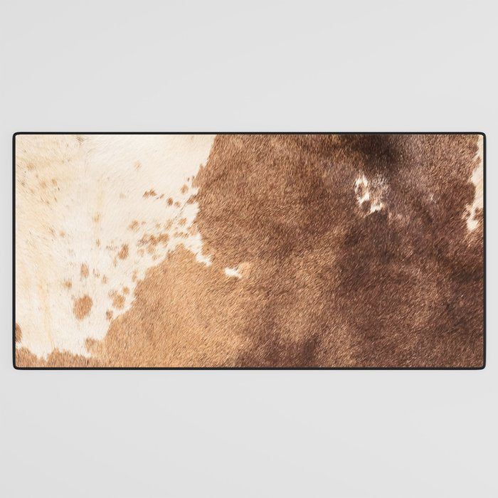 Faux Cowhide Leather [ii.2021] Desk Mat Gallery Image 3