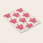 Sea Turtle in Pink & Gold Notebook Gallery Image 3