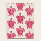 Sea Turtle in Pink & Gold Notebook Gallery Image 4