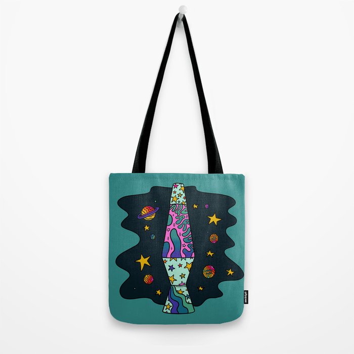 Aquarius Lava Lamp Tote Bag Gallery Image 2
