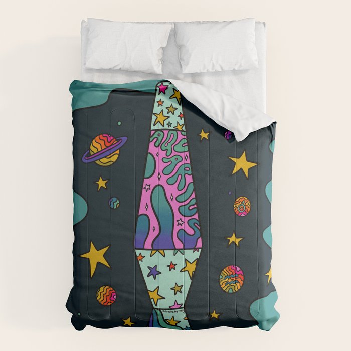 Aquarius Lava Lamp Comforter Gallery Image 6