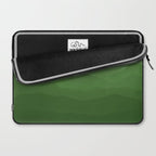 Magical Mountains in Green Laptop Sleeve Gallery Image 2