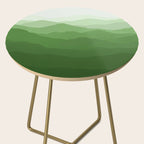Magical Mountains in Green Side Table Gallery Image 2