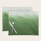 Magical Mountains in Green Placemat Gallery Image 1