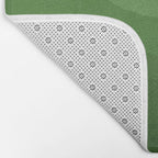 Magical Mountains in Green Bath Mat Gallery Image 2