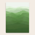 Magical Mountains in Green Notebook Gallery Image 4