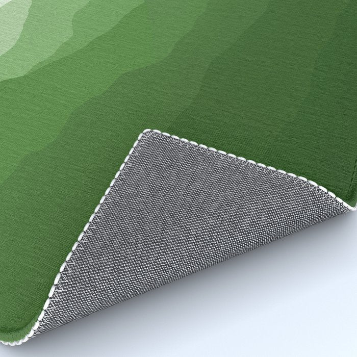 Magical Mountains in Green Rug Gallery Image 4