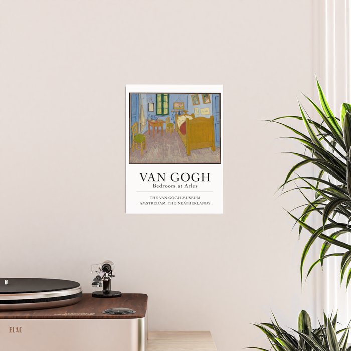 Bedroom in Arles by Vincent Van Gogh Poster Gallery Image 2