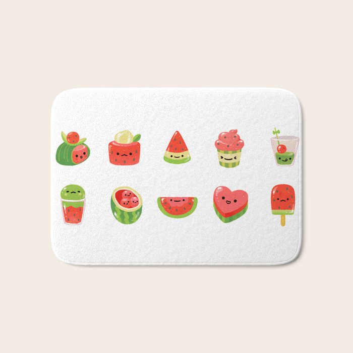 Watermelon Bath Mat Gallery Image 1