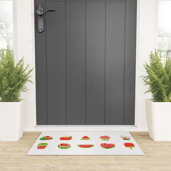 Watermelon Welcome Mat Gallery Image 3