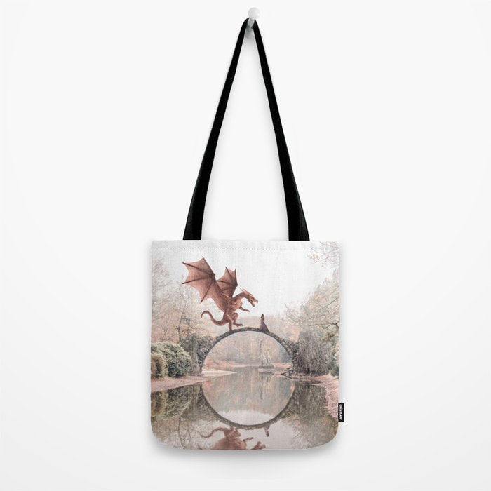 Dragon & Princess Tote Bag Gallery Image 2